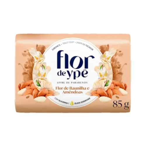 SABONETE FLOR YPE FLOR BAUNILHA  85G