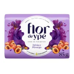 SABONETE FLOR YPE FRESIA PESSEGO  85G