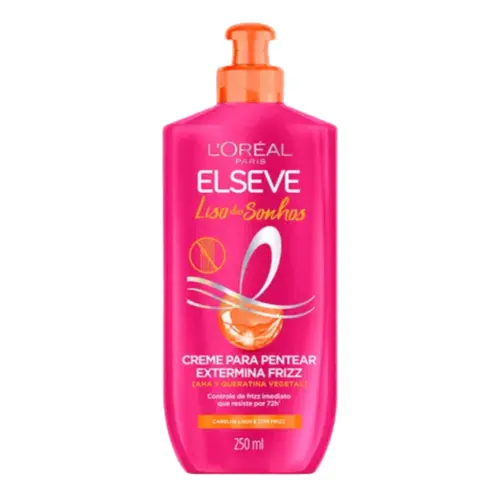 CREME PARA PENTEAR ELSEVE LISO DOS SONHOS 250ML
