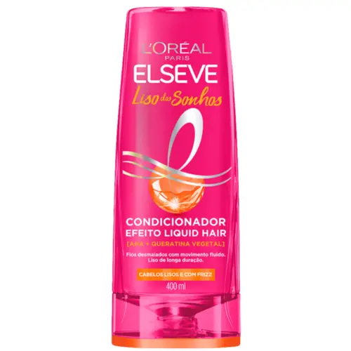 CONDICIONADOR ELSEVE LISO DOS SONHOS 400ML