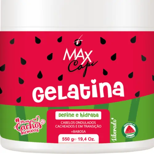 GELATINA  MELANCIA MAX CAPI 550G