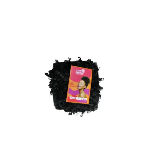 CABELO HELLO AFROPUFF COR-1 120G