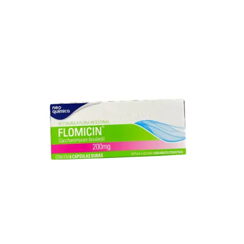 FLOMICIN 200MG  C/6 CÁPSULAS NEO QUÍMICA
