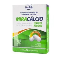 MIRACALCIO 250MG + 2,5MCG C/30COMPRIMIDOS