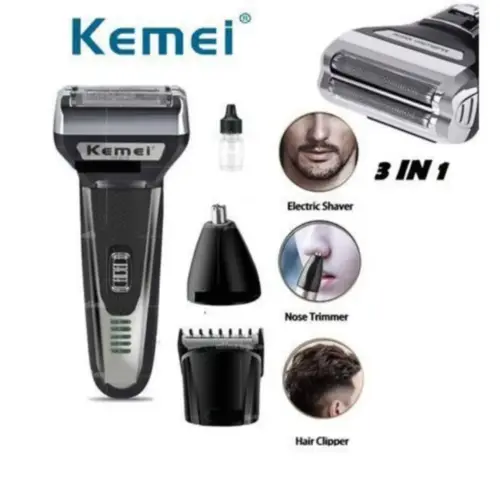 MÁQUINA  KEMEI 3 EM 1 KM-6776