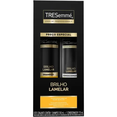 KIT TRESEMME BRILHO LAMELAR  SHAMPOO 350ML + CONDICIONADOR 175ML
