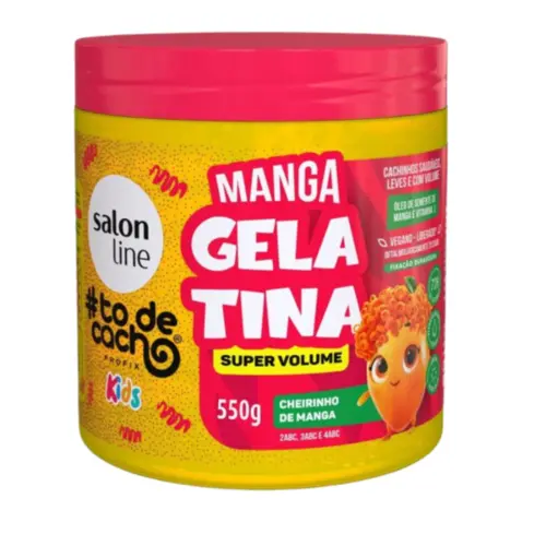GELATINA MANGA SALON LINE  550G