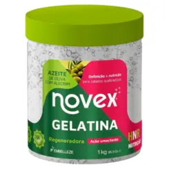 GELATINA  AZEITE DE  OLIVA  COM  ALECRIM REGENERADORA NOVEX 1KG