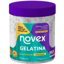 GELATINA MEUS CACHOS MÁGICOS TEXTURIZADORA ANTIRRESIDUOS NOVEX 1KG