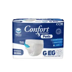 FRALDA GERIÁTRICA CONFORT MASTER PANTS G/EG C/16 UNIDADES