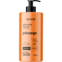 SABONETE LÍQUIDO LABOTRAT PÊSSEGO 490ML