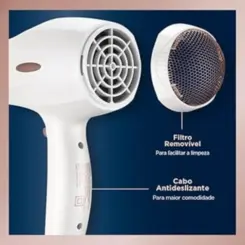 SECADOR CONAIR COM DIFUSOR 1900W DOUBLE CERAMIC