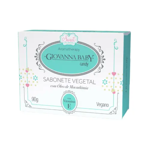 SABONETE GIOVANNA BABY VEGETAL CANDY 90G