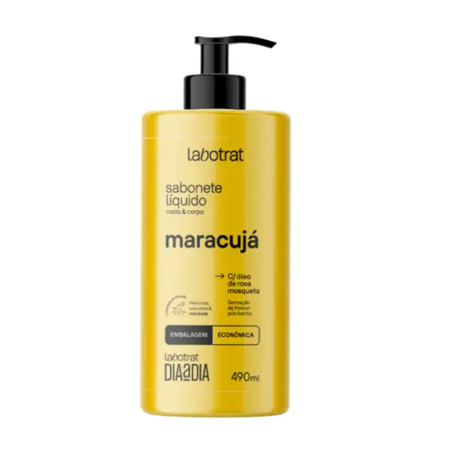 SABONETE LÍQUIDO LABOTRAT MARACUJÁ 490ML