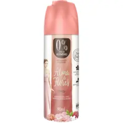 DESODORANTE SPRAY ALMA DE FLORES  FLORAL ROSE 90ML