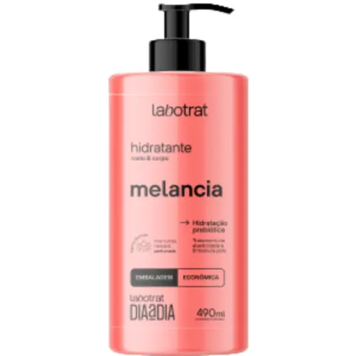 HIDRATANTE  LABOTRAT CORPO E ROSTO  MELANCIA 490ML