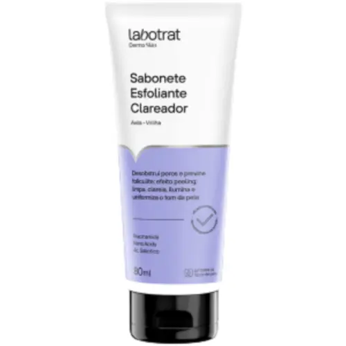SABONETE ESFOLIANTE CLAREADOR LABOTRAT 80ML