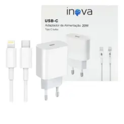 CARREGADOR TURBO   IPHONE INOVA