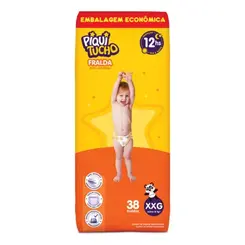 FRALDA PIQUITUCHO HIPER XXG C/38 UNIDADES