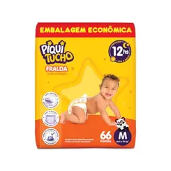 FRALDA PIQUITUCHO HIPER M C/66 UNIDADES