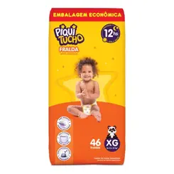 FRALDA PIQUITUCHO HIPER XG C/46 UNIDADES