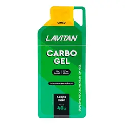 CARBO GEL LIMÃO LAVITAN  40G