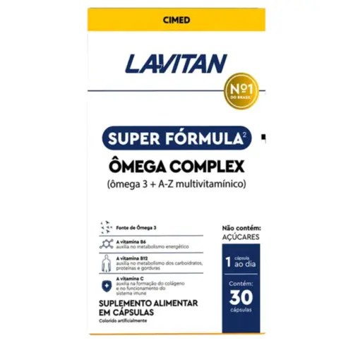 LAVITAN OMEGA COMPLEX C/30 CÁPSULAS