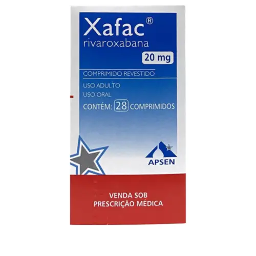 XAFAC 20MG C/28 COMPRIMIDOS
