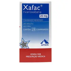 XAFAC 20MG C/28 COMPRIMIDOS