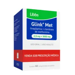 GLINK MET 2,5+1000MG C/60COMPRIMIDOS
