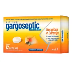 GARGOSEPTIC SABOR  LARANJA C/ 12 PASTILHA