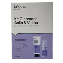KIT CLAREADOR AXILAS E VIRILHA LABOTRAT  80ML+30ML