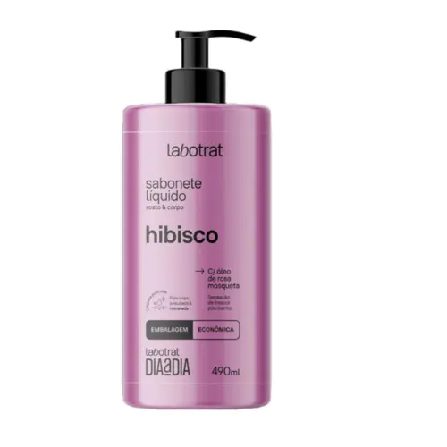 SABONETE LÍQUIDO  HIBISCO LABOTRAT  490ML