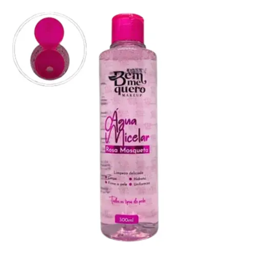 ÁGUA MICELAR BEM ME QUERO ROSA MOSQUETA 300ML