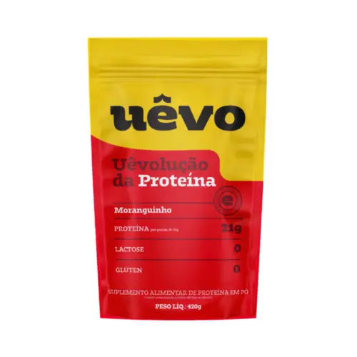 PROTEÍNA MORANGO UÊVO 420G