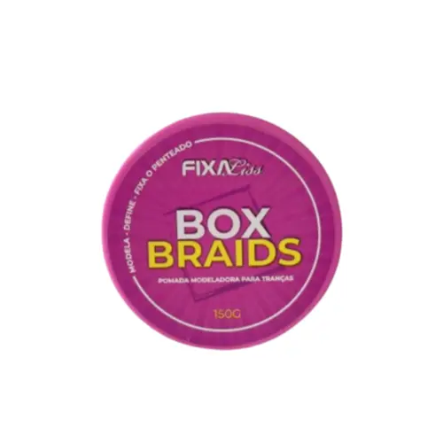 PASTA MODELADORA FIXA BOX BRAIDS  150G