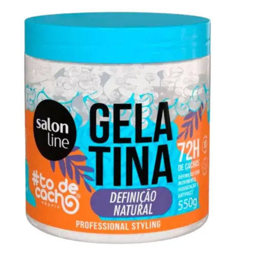 GELATINA DEFINICÃO NATURAL SALON LINE 550G