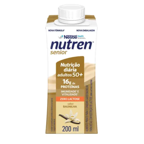 NUTREN ZERO LACTOSE BAUNILHA NESTLÉ 200ML