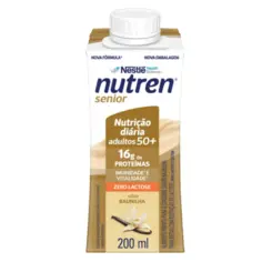 NUTREN ZERO LACTOSE BAUNILHA NESTLÉ 200ML