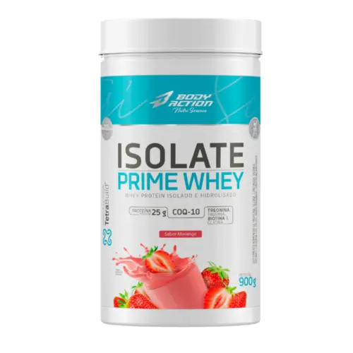 ISO PRIME MORANGO BODY ACTION  900G