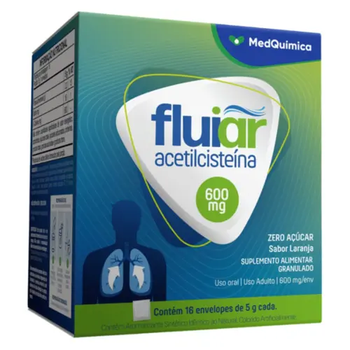 FLUIAR  600MG C/16 ENVELOPES