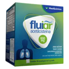 FLUIAR  600MG C/16 ENVELOPES