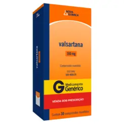 VALSARTANA 160MG C/30 COMPRIMIDOS NOVA QUÍMICA