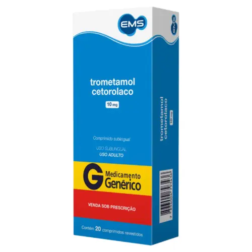 TROMETAMOL CETROLACO  10MG C/20 COMPRIMIDOS EMS