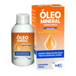 ÓLEO MINERAL  C/100ML SABOR LARANJA IMEC