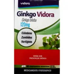 GINKGO VIDORA 120MG C/30 COMPRIMIDOS