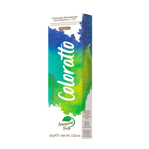 COLORAÇÃO COLORATTO CASTANHO 4.0 60G