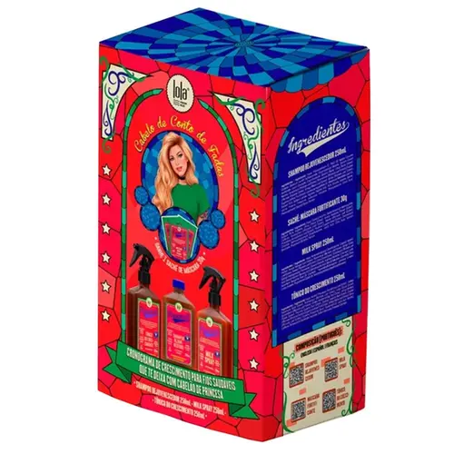 KIT RAPUNZEL LOLA C/3 250ML