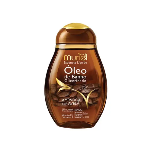 ÓLEO DE BANHO AMENDOA COM AVELÃ MURIEL