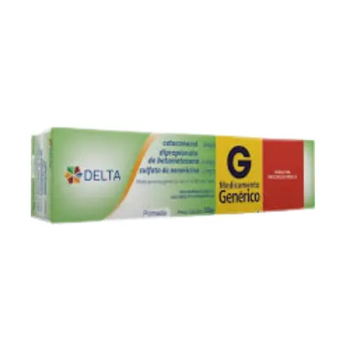 CETOCONAZOL + DIPROPIONATO BETAMETASONA +SULFATO DE NEOMICINA 20MG  POMADA DELTA 30G